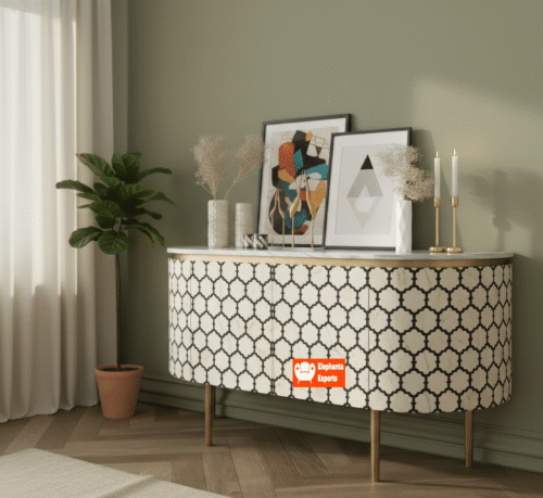 Sapan Bone Inlay Sideboard