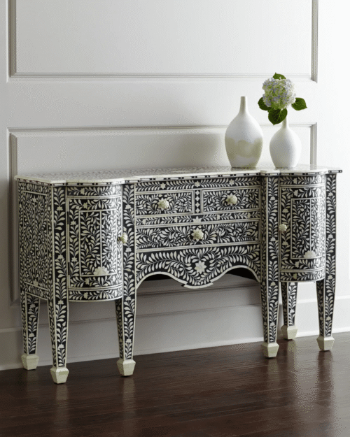 Maharani Bone Inlay Buffet Sideboard