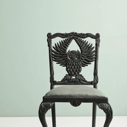 Handcarved Owl Dining Chair