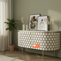 Sapan Bone Inlay Sideboard